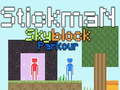 Trò chơi Parkour Stickman Skyblock trực tuyến