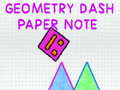 Trò chơi Geometry Dash Giấy Ghi Chú trực tuyến