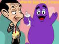 Trò chơi Khi Mr. Bean gặp Grimace trực tuyến