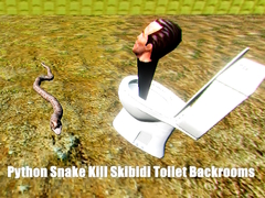 Trò chơi Rắn Python Giết Toilet Skibidi Backrooms trực tuyến