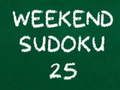 Trò chơi Sudoku Cuối Tuần 25 trực tuyến