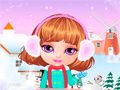 Trò chơi Thay Đồ Đông Cho Bé Halen trực tuyến