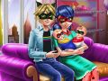 Trò chơi Cô gái chấm bi: Ngày gia đình trực tuyến Trò chơi Cô gái chấm bi: Ngày gia đình trực tuyến
