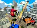 Trò chơi Những người hùng Parkour: Giải đua xe đạp BMX thực hiện các pha mạo hiểm trực tuyến