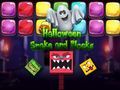 Trò chơi Rắn và Khối Halloween trực tuyến