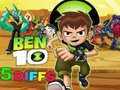 Trò chơi Ben 10 5 Sự khác biệt trực tuyến Trò chơi Ben 10 5 Sự khác biệt trực tuyến