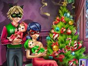 Trò chơi Giáng sinh của Gia đình Cô gái Chấm trực tuyến Trò chơi Giáng sinh của Gia đình Cô gái Chấm trực tuyến