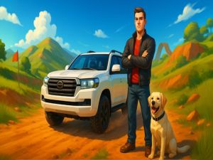 Trò chơi Land Cruiser Offroad Driver trực tuyến
