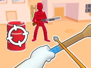 Trò chơi Stickman Archer: Bắn mũi tên vào màu đỏ trực tuyến
