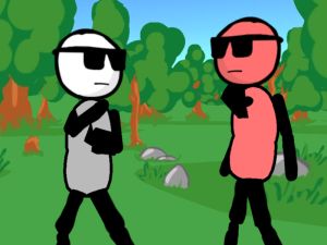 Trò chơi Súng Stickman- ít chiến đấu hơn trực tuyến