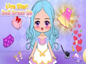 Trò chơi Live Star Doll Dress Up trực tuyến