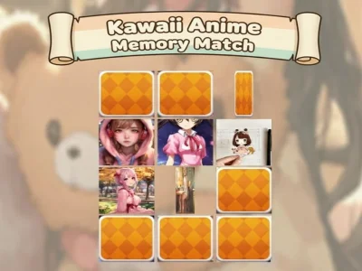 Trò chơi Trận đấu trí nhớ Anime Kawaii trực tuyến