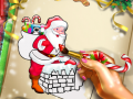 Trò chơi Tô màu Giáng sinh của Santa trực tuyến