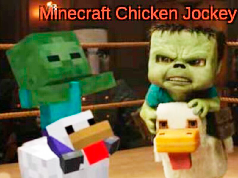 Trò chơi Minecraft Chicken J Racer trực tuyến