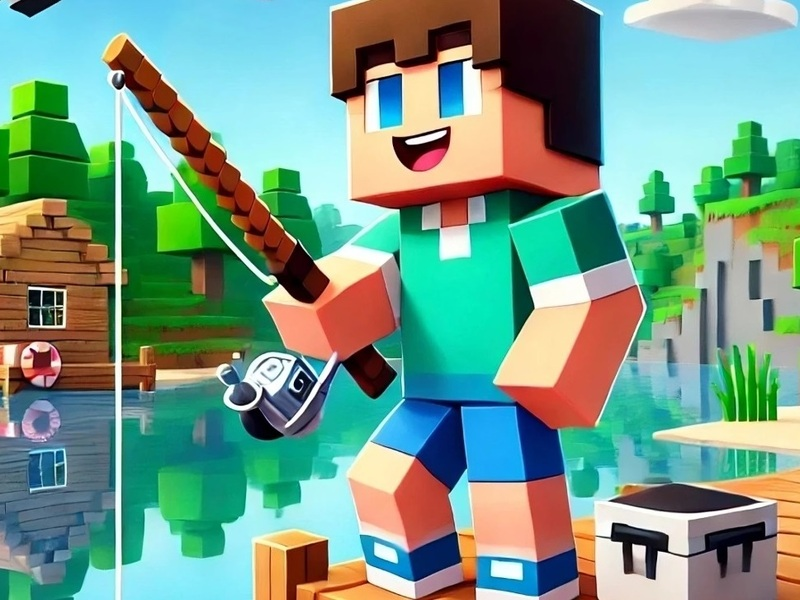 Trò chơi Noob vui vẻ câu cá trực tuyến