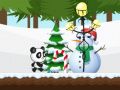 Trò chơi Chạy Panda Giáng Sinh trực tuyến