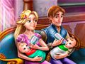 Trò chơi Ngày Gia Đình Của Hai Bà Tiên Rapunzel trực tuyến