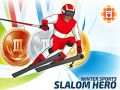 Trò chơi Thể Thao Mùa Đông: Anh Hùng Slalom trực tuyến