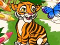 Trò chơi Tô màu cho tôi: Động vật rừng mưa trực tuyến