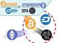 Trò chơi Bitcoin so với Ethereum trực tuyến