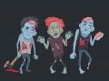Trò chơi Tô màu Zombie và Bộ xương trực tuyến