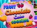 Trò chơi Nấu bánh chocolate trái cây trực tuyến