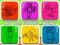 Trò chơi Tô màu dễ dàng cho trẻ em Minecraft trực tuyến