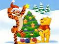Trò chơi Puzzles Giáng Sinh Winnie Pooh trực tuyến