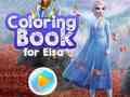 Trò chơi Sách tô màu cho Elsa trực tuyến