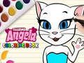 Trò chơi Sách tô màu Talking Angela trực tuyến