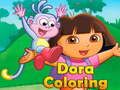 Trò chơi Tô màu Dora trực tuyến