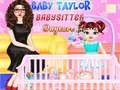 Trò chơi Em Bé Taylor Người Giữ Trẻ Nhà Trẻ trực tuyến