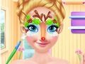 Trò chơi Vẽ Mặt Giáng Sinh của Anna trực tuyến