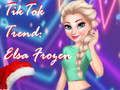 Trò chơi Xu hướng TikTok: Elsa Băng trực tuyến
