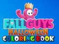 Trò chơi Fall Guys Sách Tô Màu Halloween trực tuyến