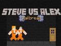 Trò chơi Steve vs Alex Đào Tẩu trực tuyến