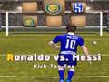 Trò chơi Messi vs Ronaldo Kick Tac Toe trực tuyến