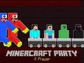 Trò chơi Tiệc MinerCraft cho 4 Người trực tuyến