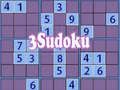 Trò chơi 3 Sudoku trực tuyến