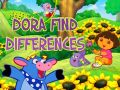 Trò chơi Dora Tìm Sự Khác Biệt trực tuyến