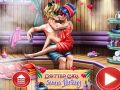 Trò chơi Cô Gái Có Chấm Sauna Tán Tỉnh trực tuyến