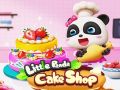 Trò chơi Cửa hàng bánh của Gấu trúc nhỏ trực tuyến