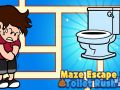 Trò chơi Maze Escape toilet Rush trực tuyến