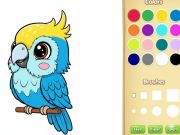Trò chơi Sách tô màu động vật Kawaii trực tuyến