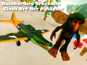 Trò chơi Bombardiro crocodilo clash brr brr patapim trực tuyến