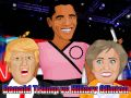 Trò chơi Donald Trump đối đầu với Hillary Clinton trực tuyến