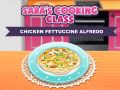 Trò chơi Lớp Nấu Ăn của Sara: Mì Fettuccine Alfredo Gà trực tuyến Trò chơi Lớp Nấu Ăn của Sara: Mì Fettuccine Alfredo Gà trực tuyến