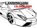 Trò chơi Sách tô màu Lamborghini trực tuyến