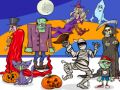 Trò chơi Tìm 5 sự khác biệt Halloween trực tuyến
