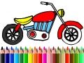 Trò chơi Trở Lại Trường: Tô Màu Xe Đạp trực tuyến